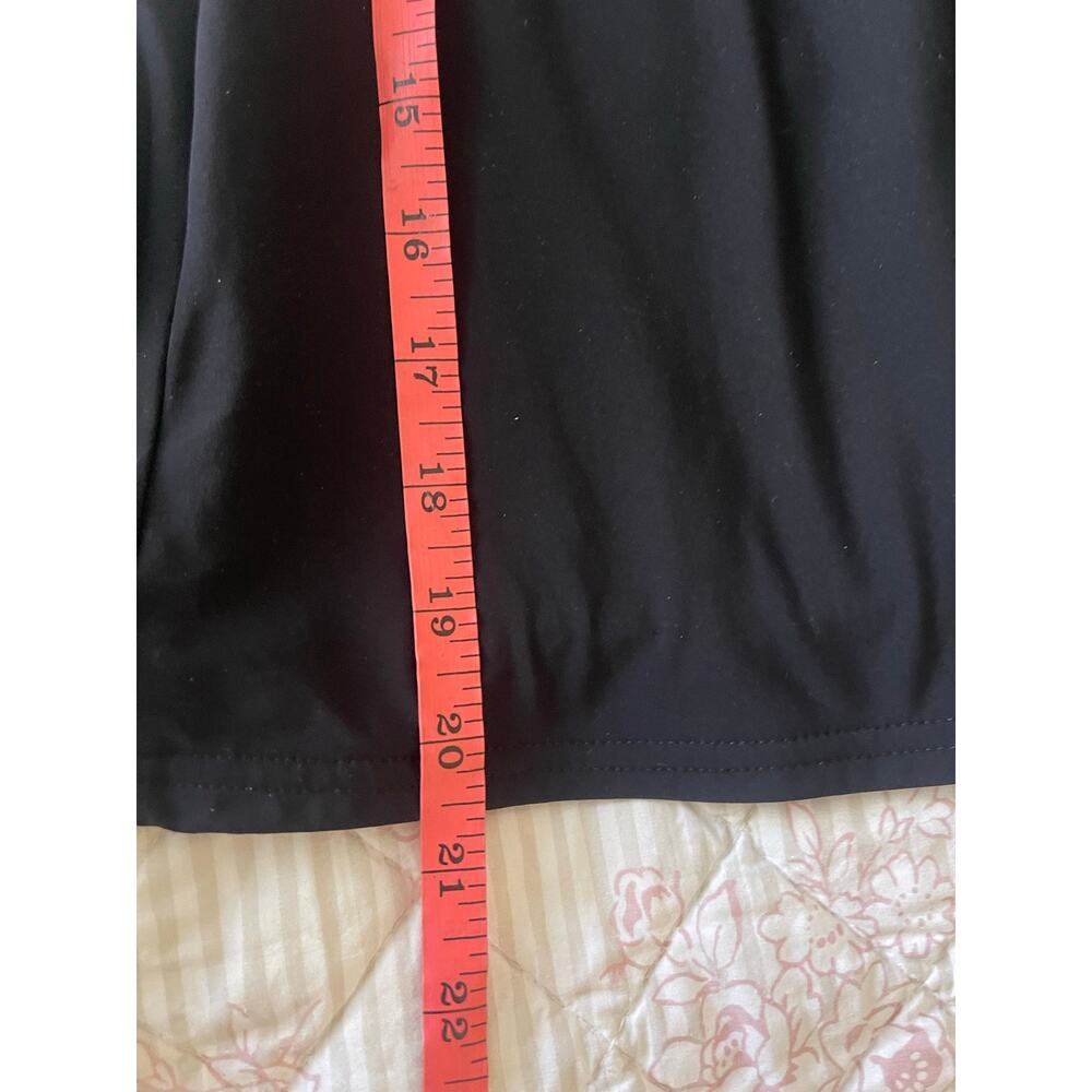 Lands’ End Women’s 6 Underwire Black Tankini Swimsuit Top Slimming Modest - Picture 8 of 11